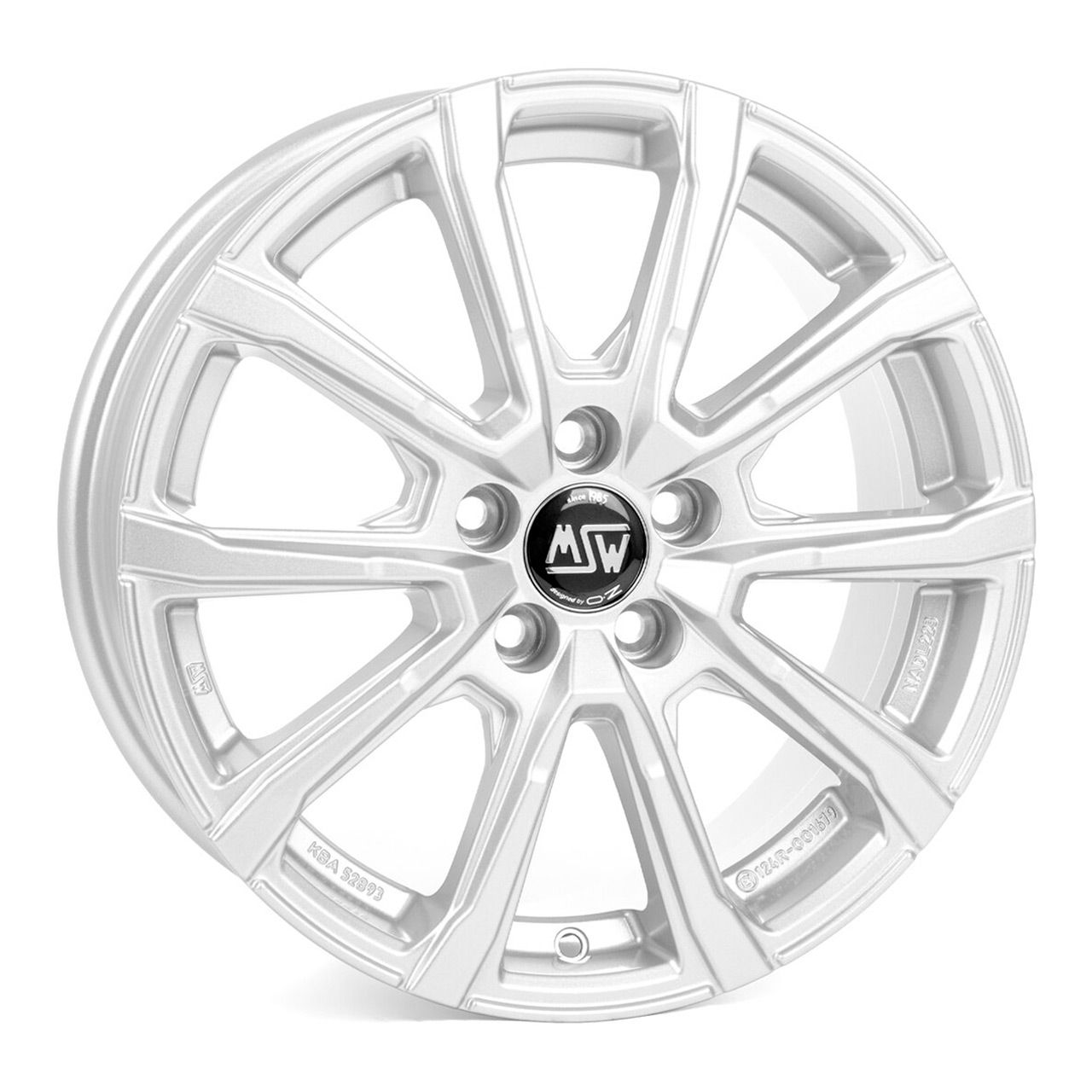 MSW (OZ) MSW 79 full silver 7.0Jx17 5x114.3 ET48.5