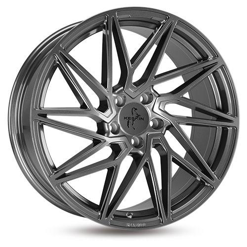 KESKIN WHEELS KT20 FUTURE palladium painted 8.0Jx18 5x120 ET35