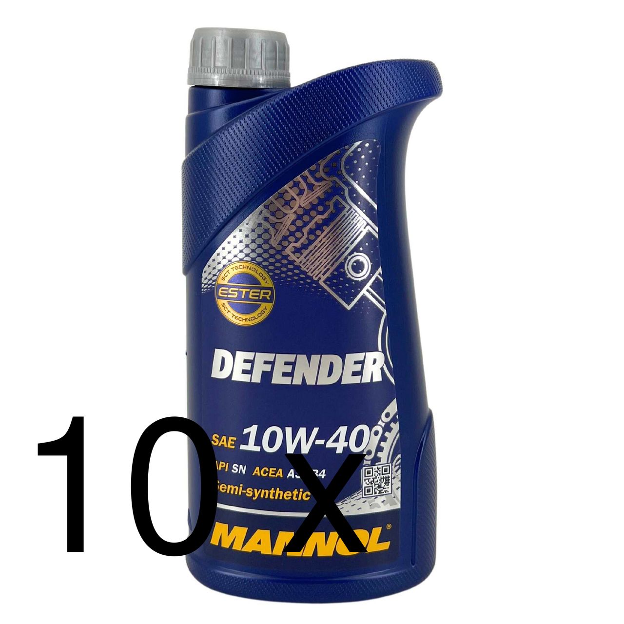 Mannol Defender 10W-40 10x1 Liter Mannol Defender 10W-40 10x1 Liter