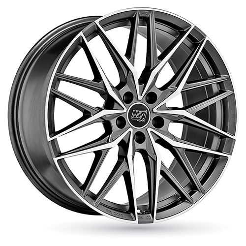 MSW (OZ) MSW 50 gun metal poliert 10.5Jx21 5x112 ET19