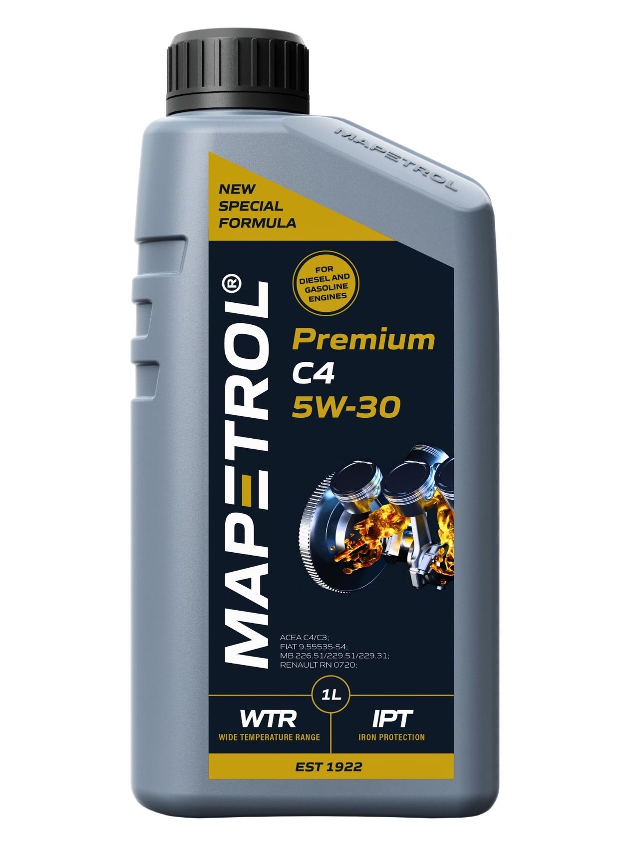 Mapetrol Premium C4 5W-30 1 Liter