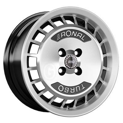 RONAL RONAL R10 schwarz-frontkopiert 7.0Jx15 4x100 ET28