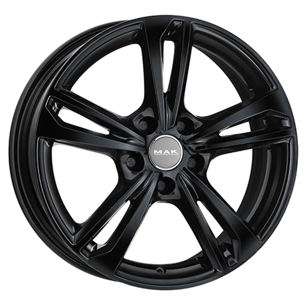 MAK EMBLEMA UNIVERSAL gloss black 7.0Jx18 5x105 ET38