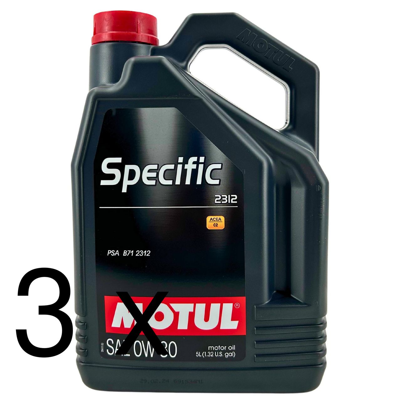 Motul Specific 2312 0W-30 3x5 Liter Motul Specific 2312 0W-30 3x5 Liter
