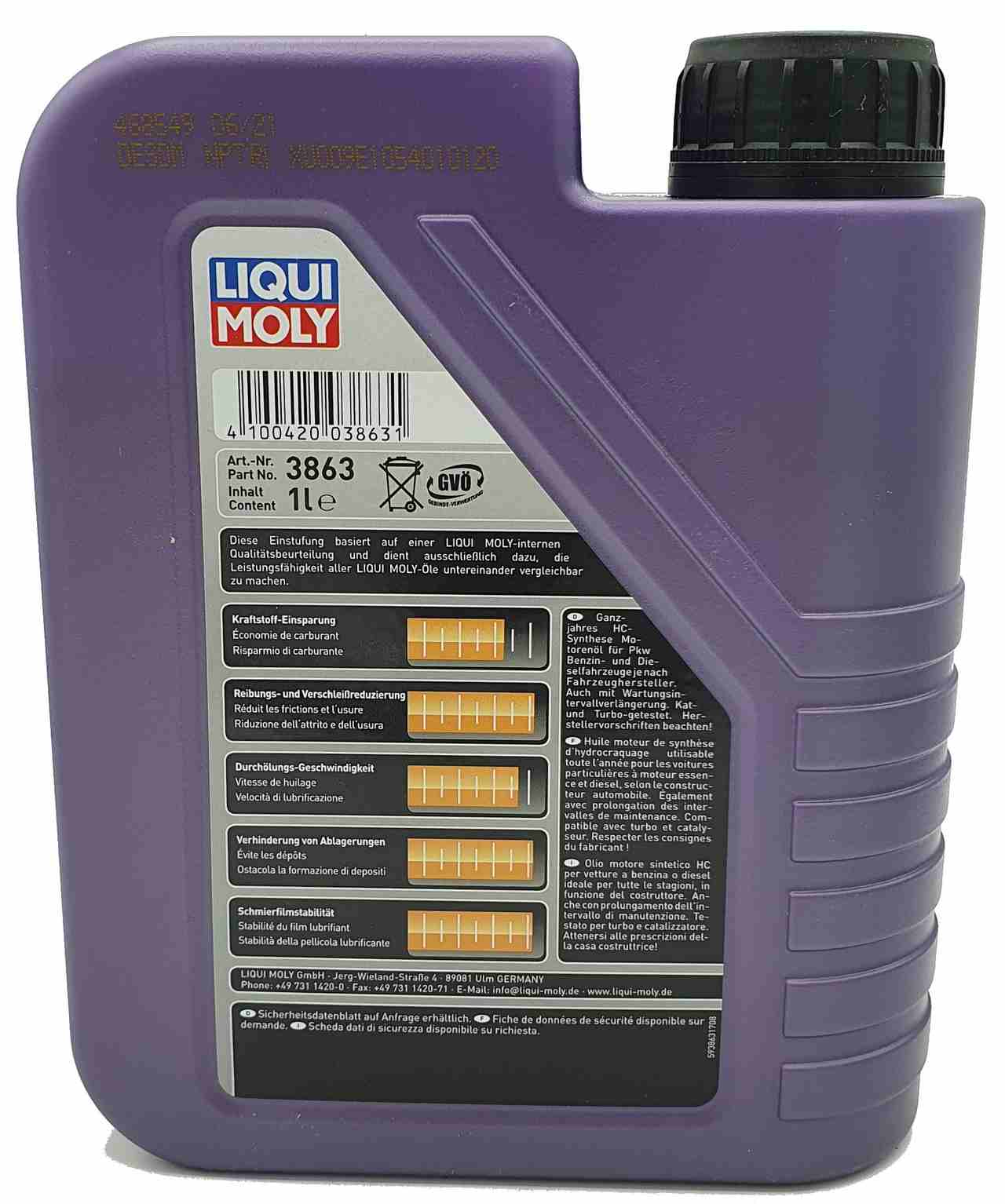 Liqui Moly Leichtlauf High Tech 5W-40 1 Liter