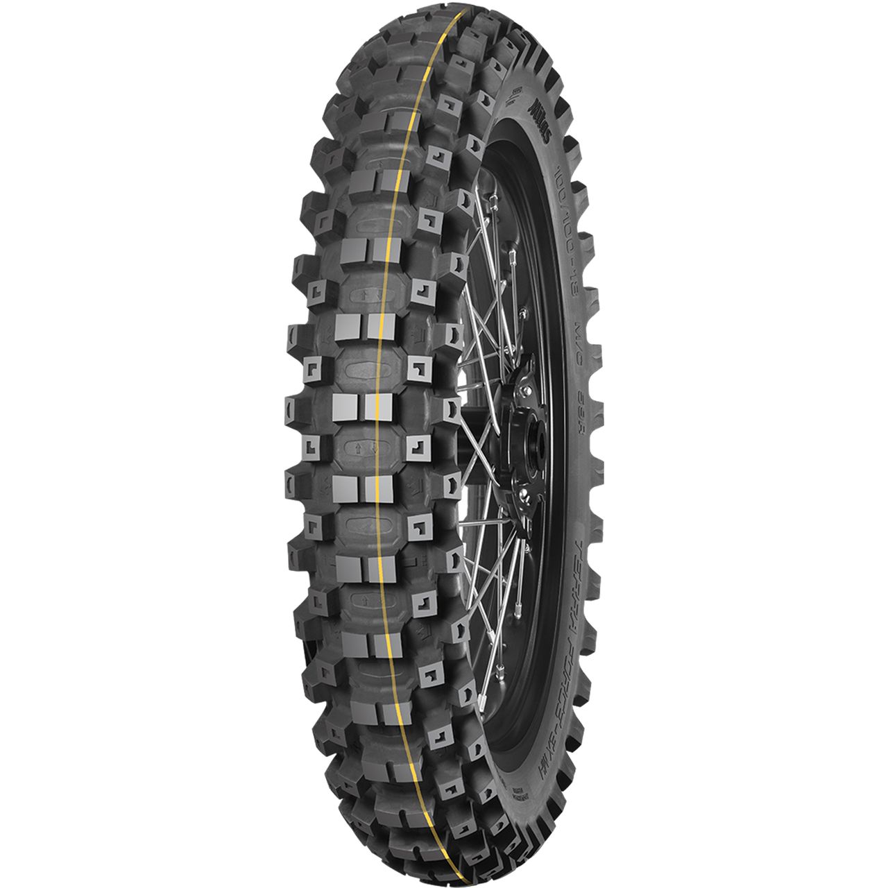 MITAS 90/100 - 21 M/C TT 57R TERRA FORCE-EX MH SUPER (YELLOW) (IND)