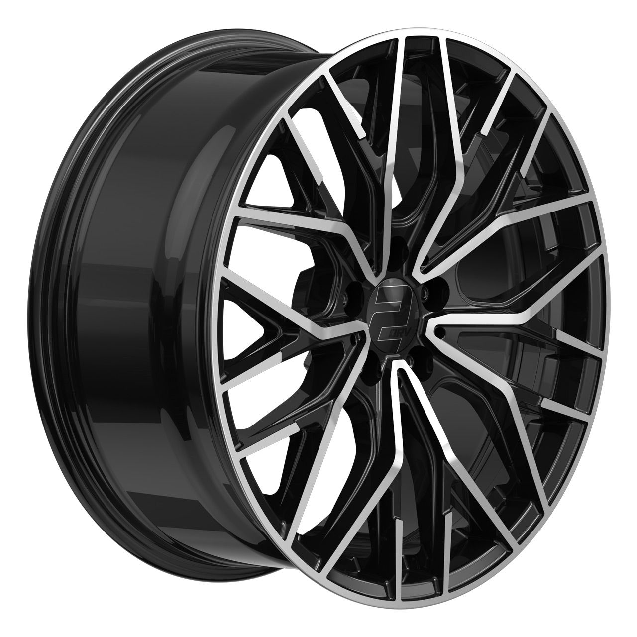 WHEELWORLD-2DRV WH37 schwarz hochglanzpoliert 8.0Jx18 5x112 ET40