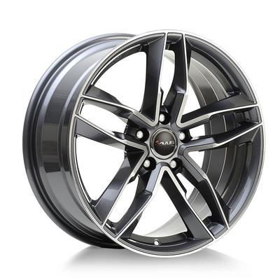 AVUS RACING AF16 anthracite polished 8.0Jx18 5x112 ET25