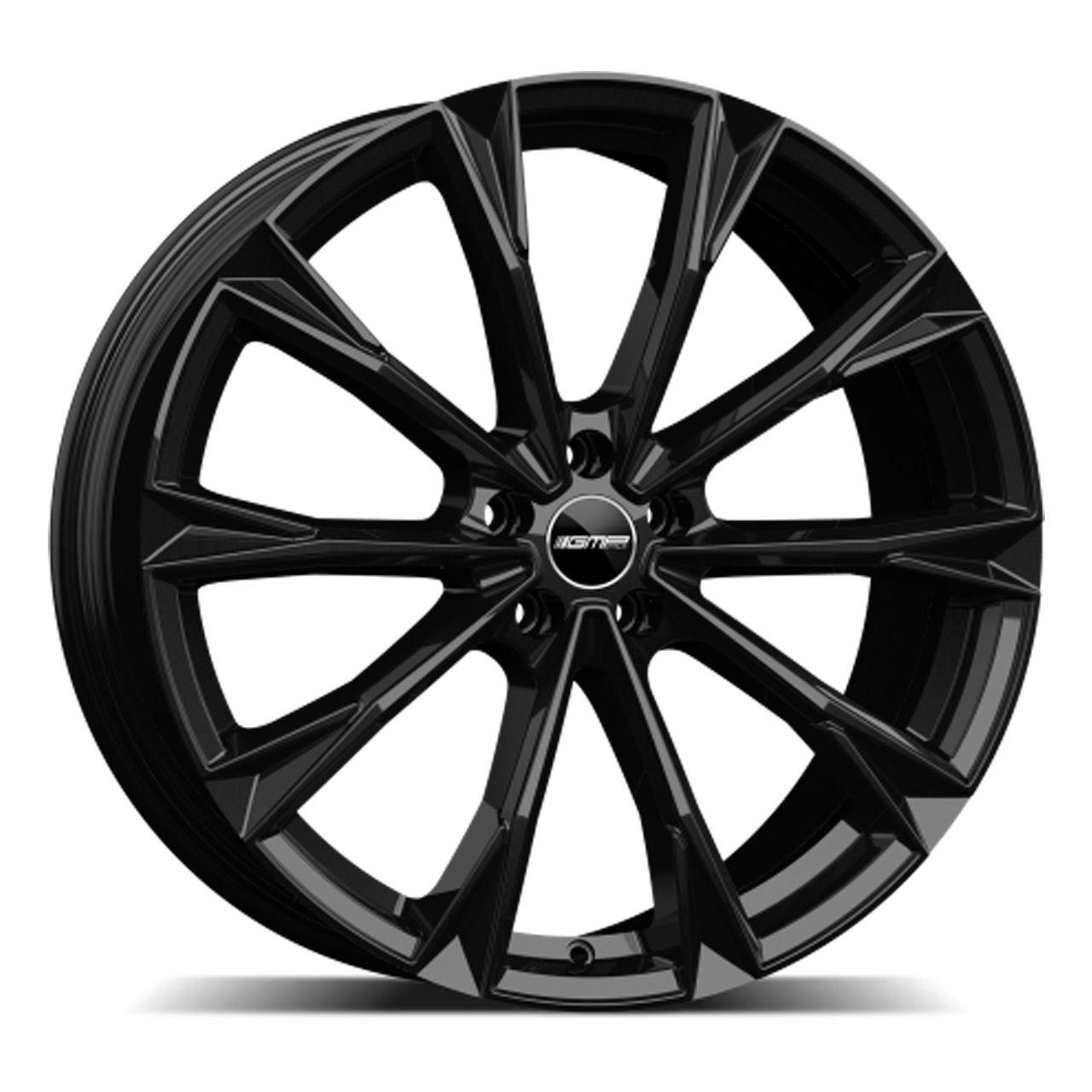 GMP TOTALE glossy black 10.0Jx23 5x130 ET48
