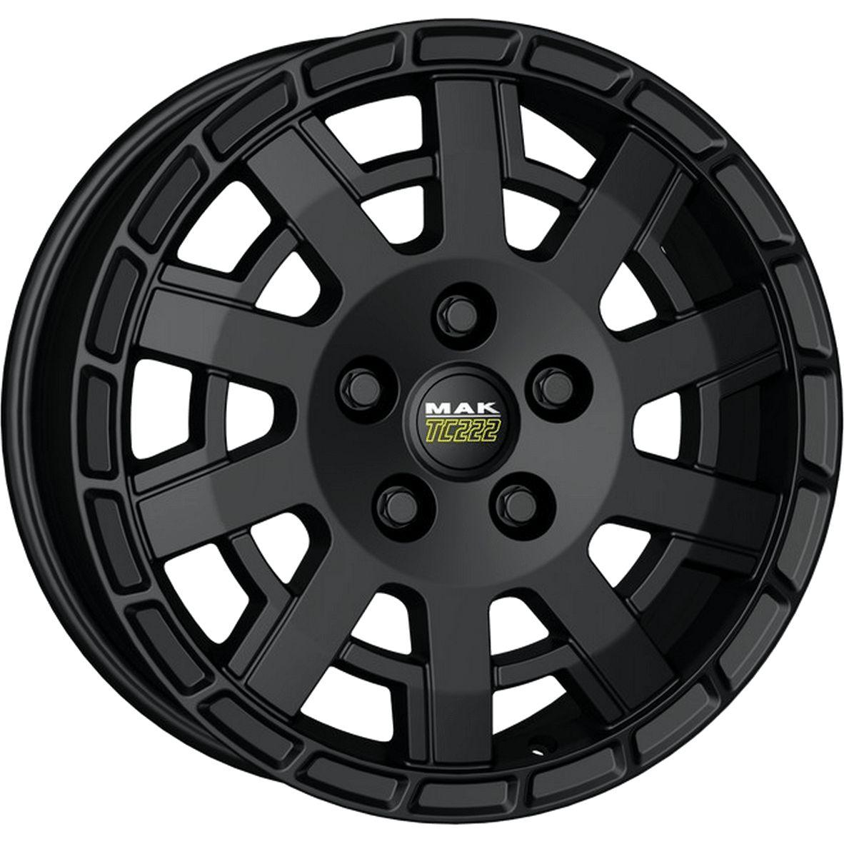 MAK LEGEND matt black 7.5Jx18 5x127 ET43