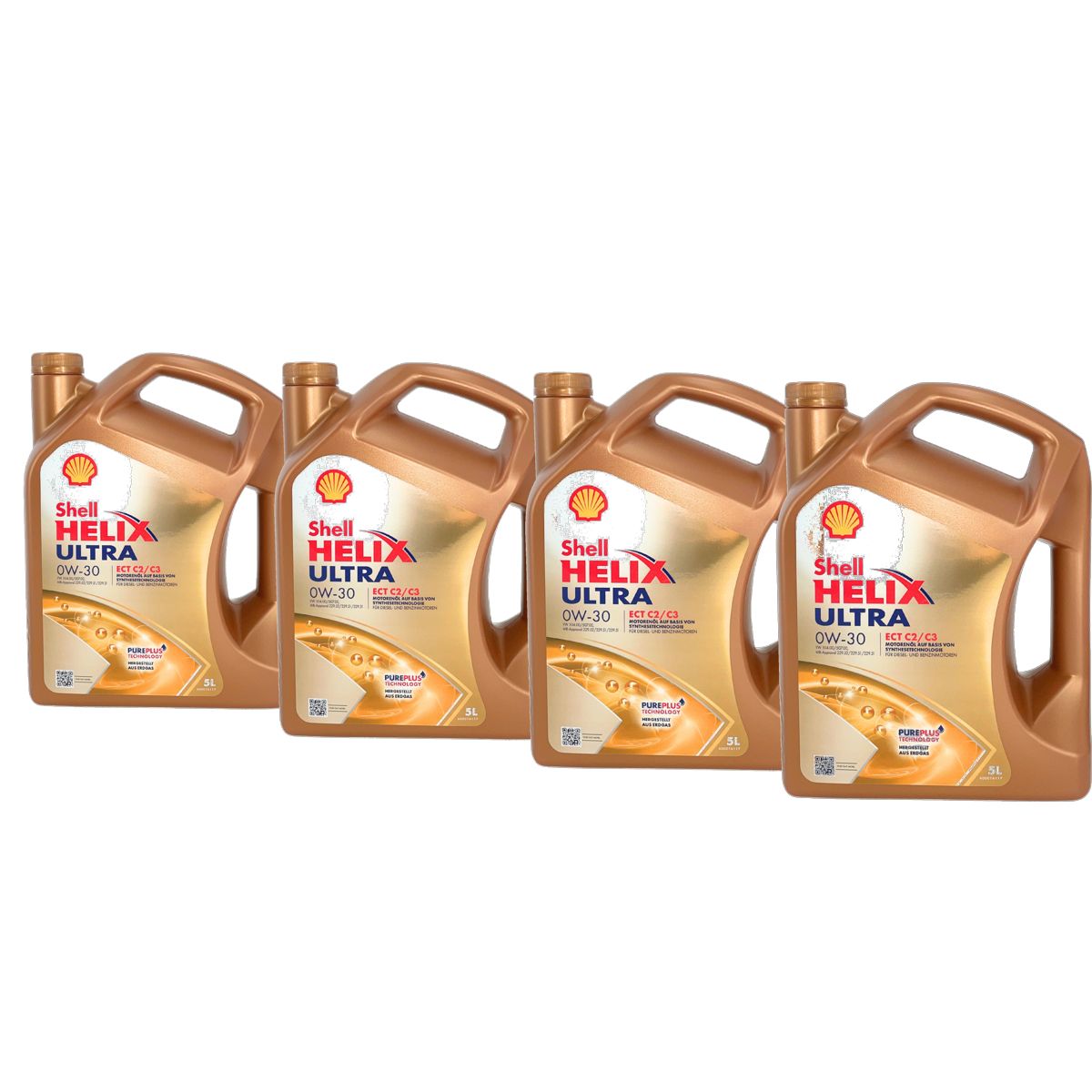 Shell Helix Ultra ECT C2 C3 0W-30 4x5 Liter