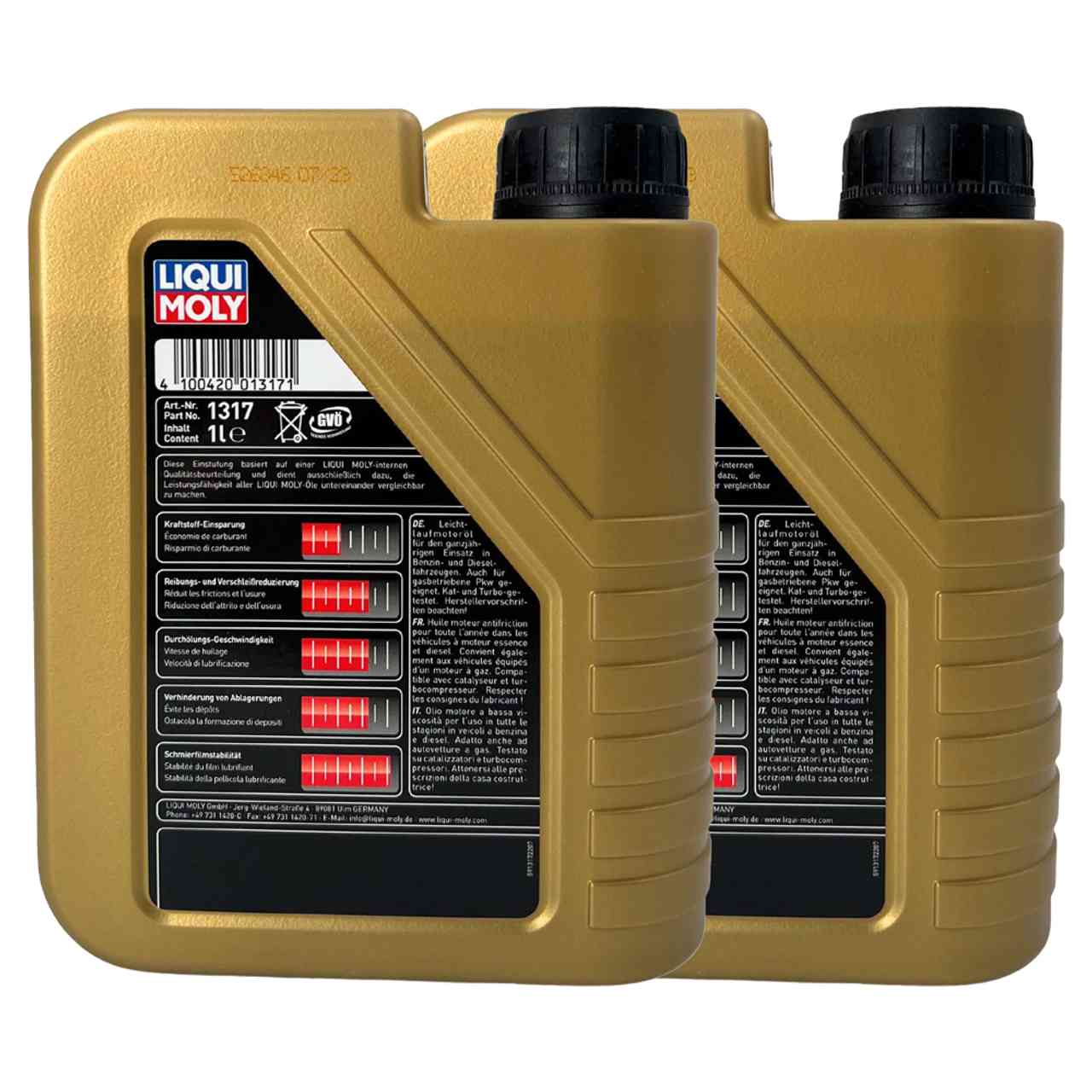 Liqui Moly Leichtlauf 10W-40 2x1 Liter