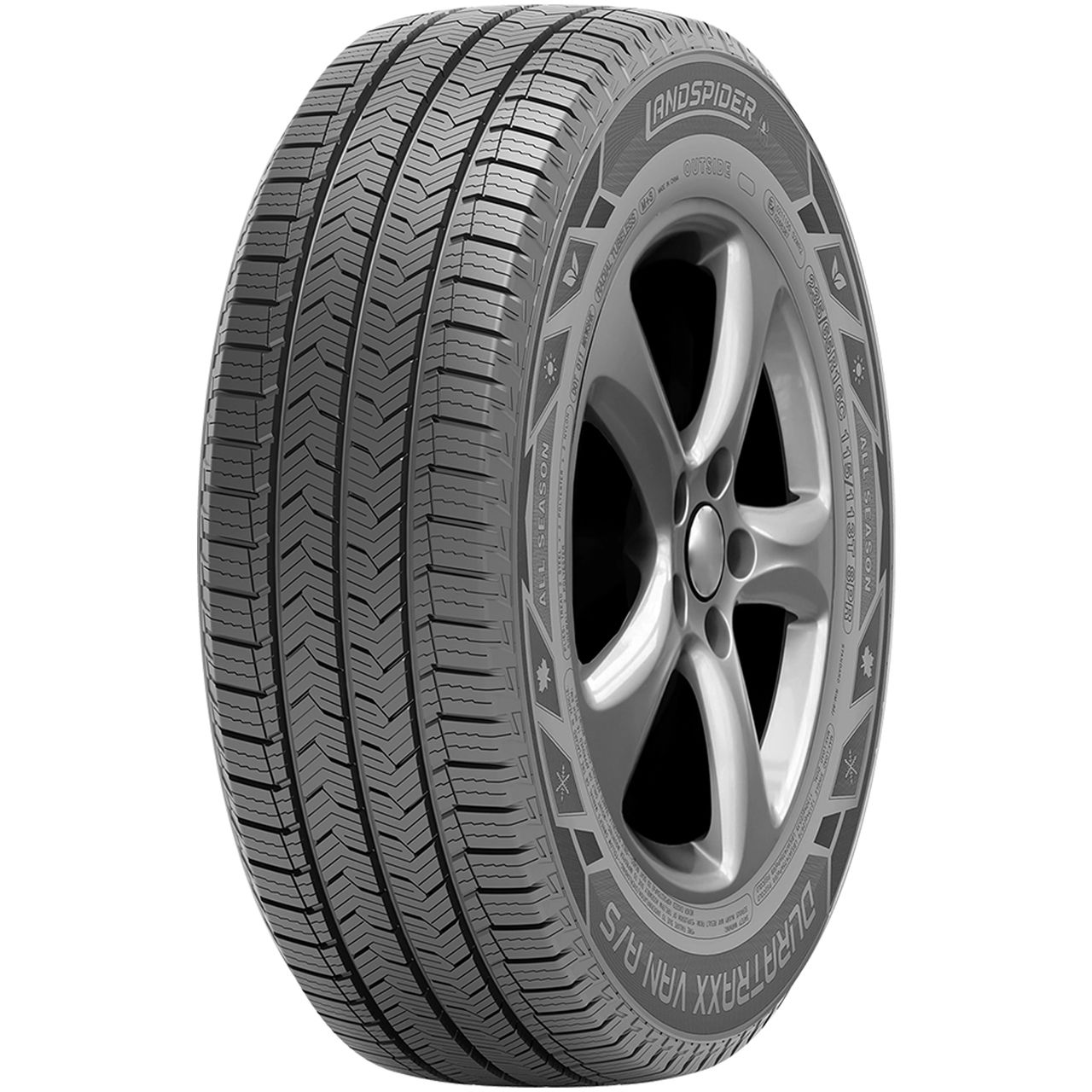 LANDSPIDER DURATRAXX VAN A/S 185/75R16C 104/102S BSW