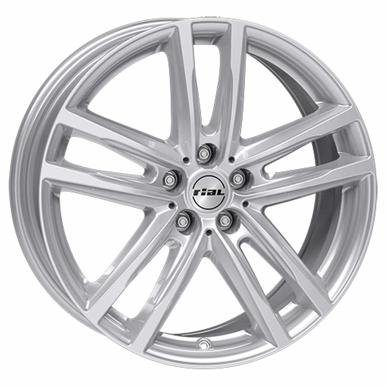 RIAL X10 polarsilber 7.5Jx17 5x112 ET30