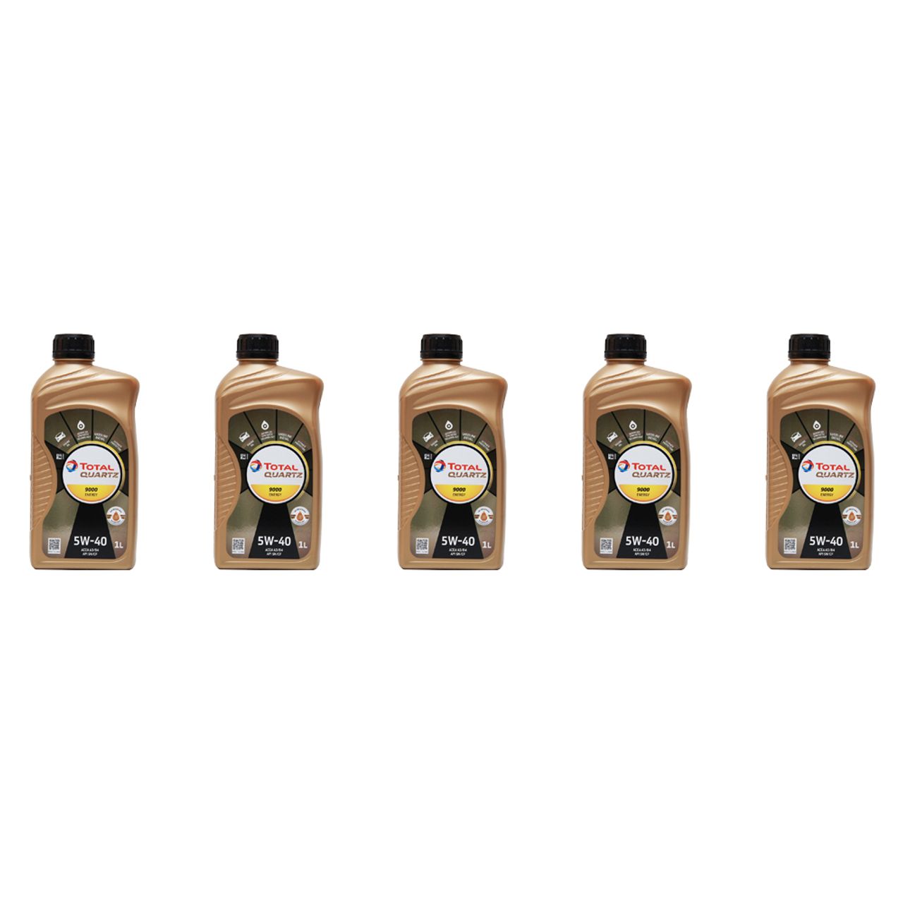 Total Quartz 9000 Energy 5W-40 5x1 Liter