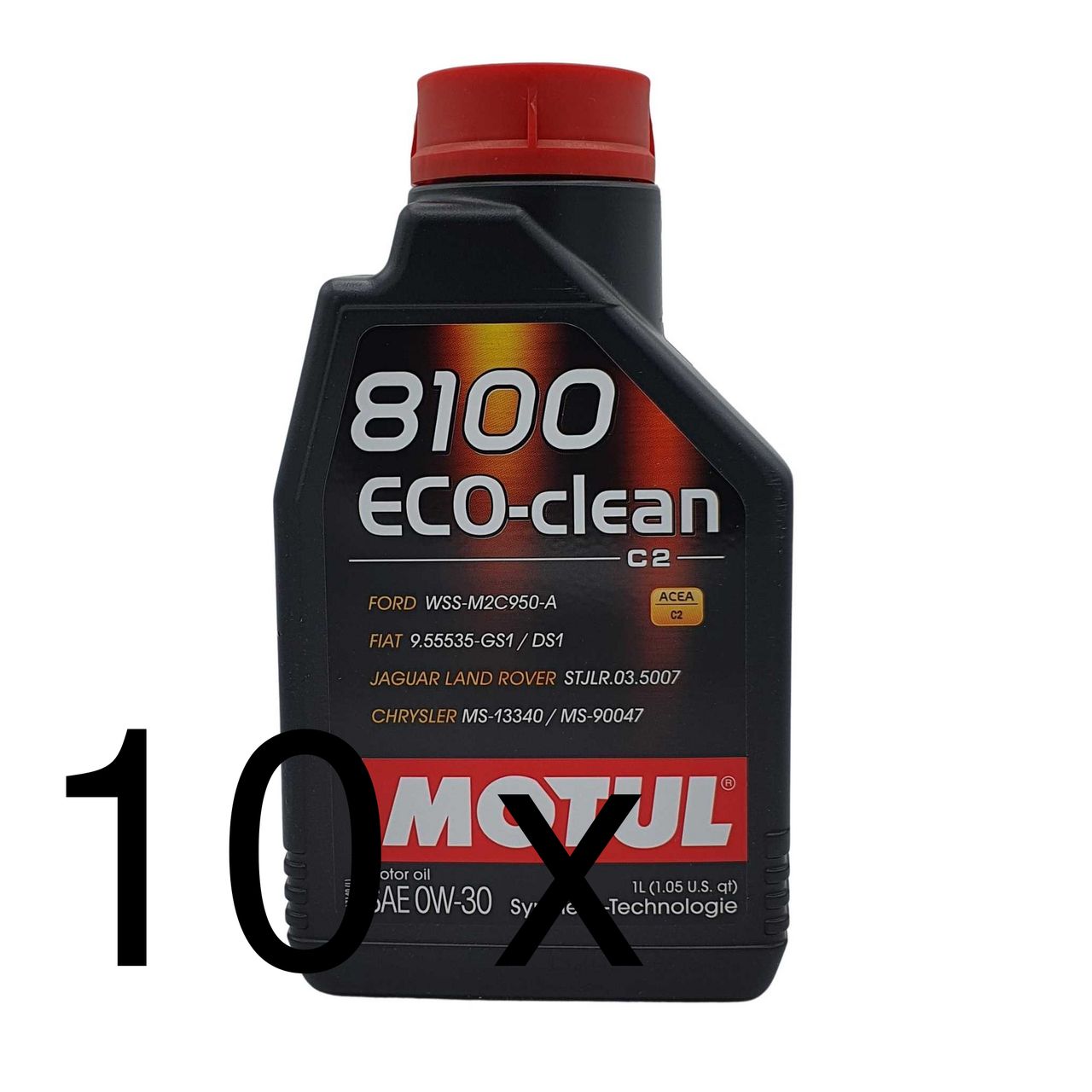 Motul 8100 Eco-clean 0W-30 10x1 Liter