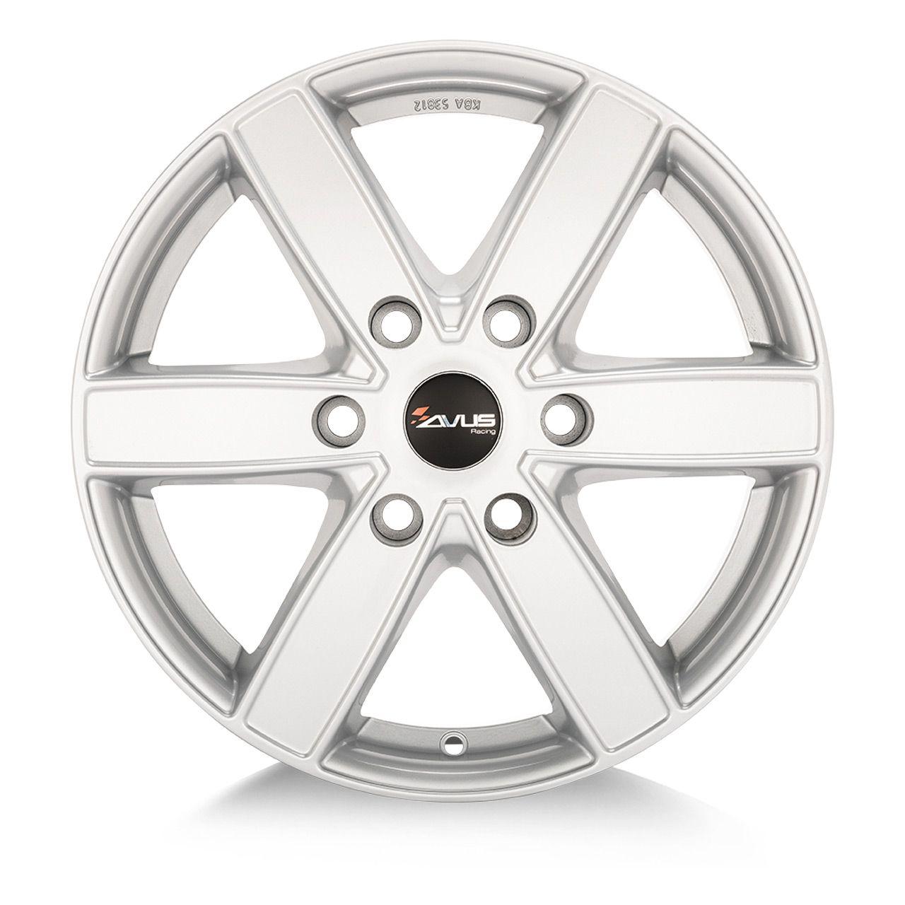 AVUS RACING AC-V61 hyper silver 8.0Jx18 6x139.7 ET55