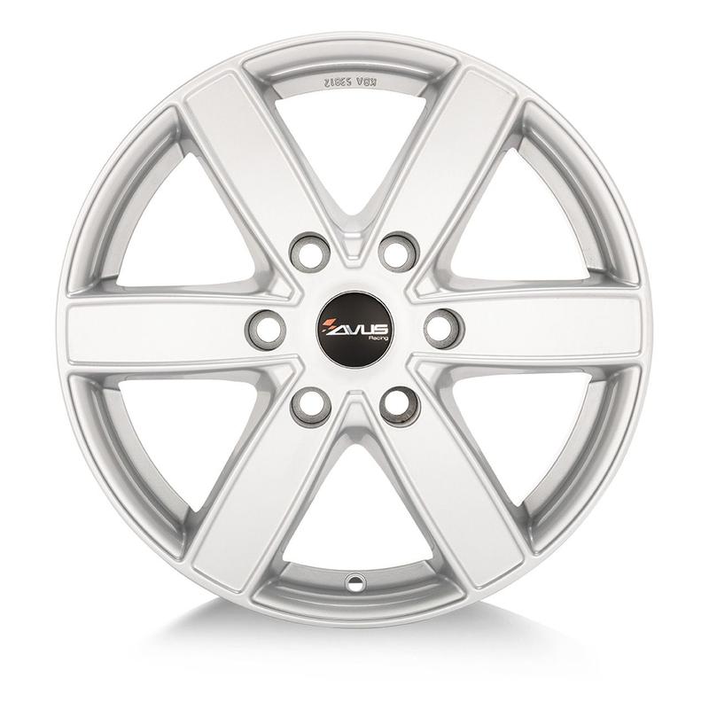 AVUS RACING AC-V61 hyper silver 7.5Jx17 6x139.7 ET30