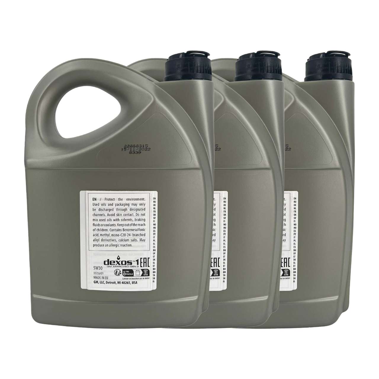 GM Dexos 1 GEN 3 5W-30 3x5 Liter