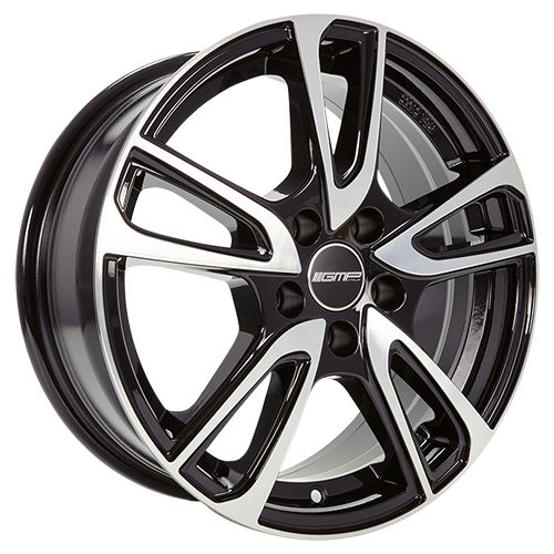 GMP ASTRAL schwarz diamantgeschliffen 6.5Jx16 4x98 ET35