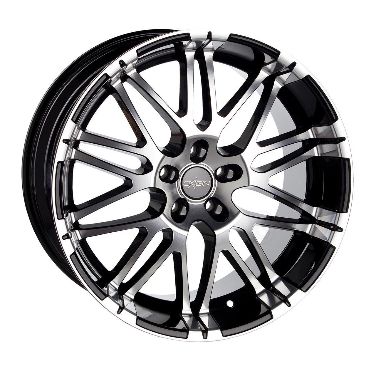 OXIGIN 14OXROCK black full polish 8.5Jx18 5x114.3 ET42