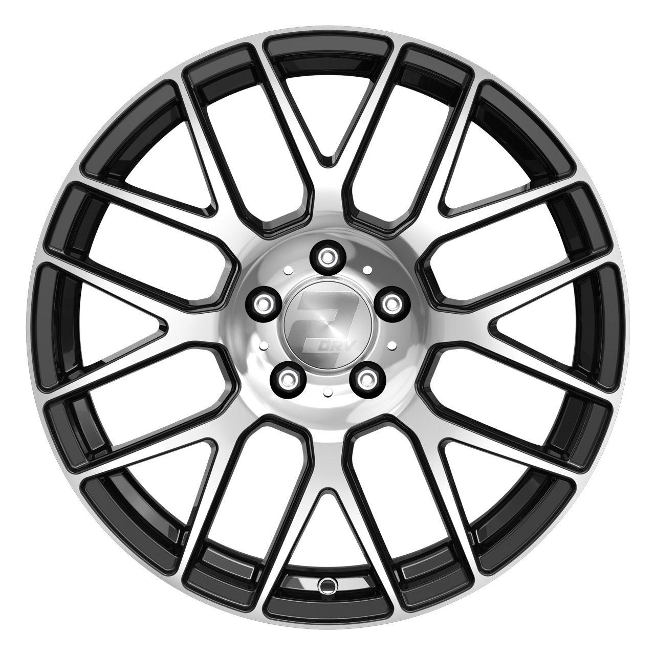 WHEELWORLD-2DRV WH26 black full machined 7.5Jx17 5x112 ET45