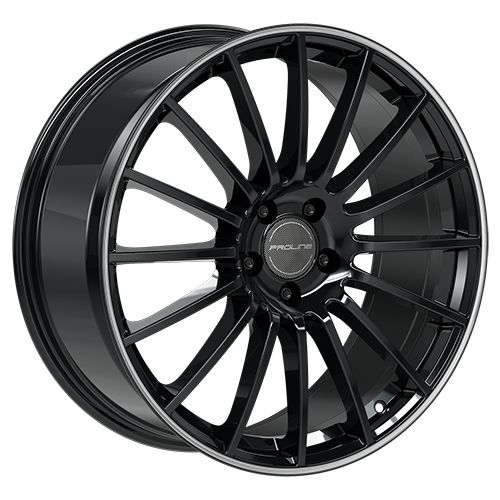 PROLINE PXW black rim polished 8.0Jx18 5x112 ET48