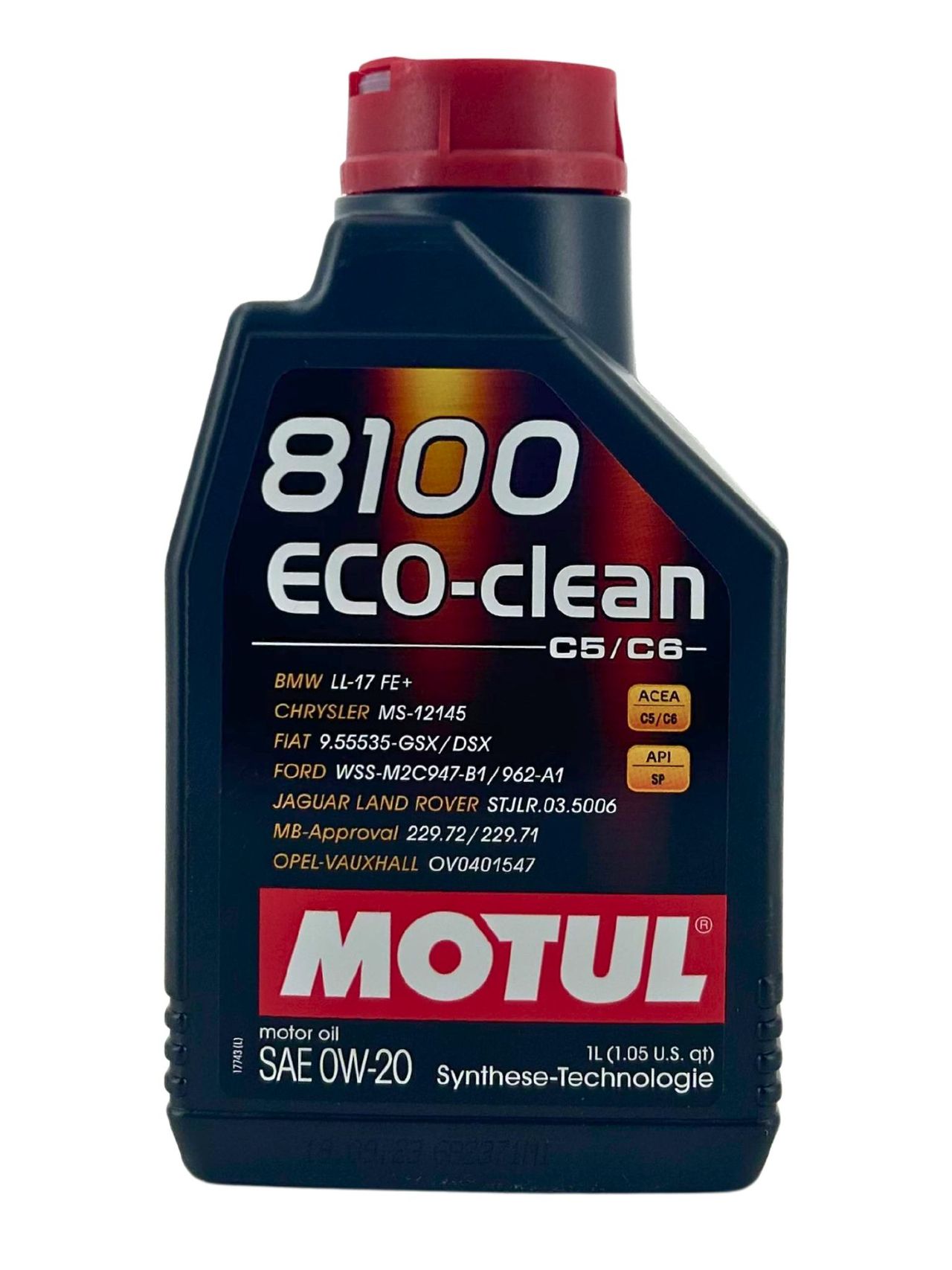 Motul 8100 Eco-clean 0W-20 1 Liter