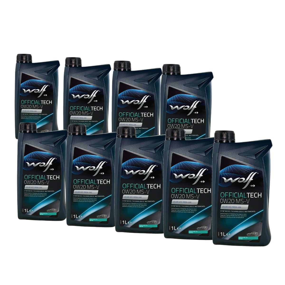 Wolf OfficialTech 0W-20 MS-V 9x1 Liter