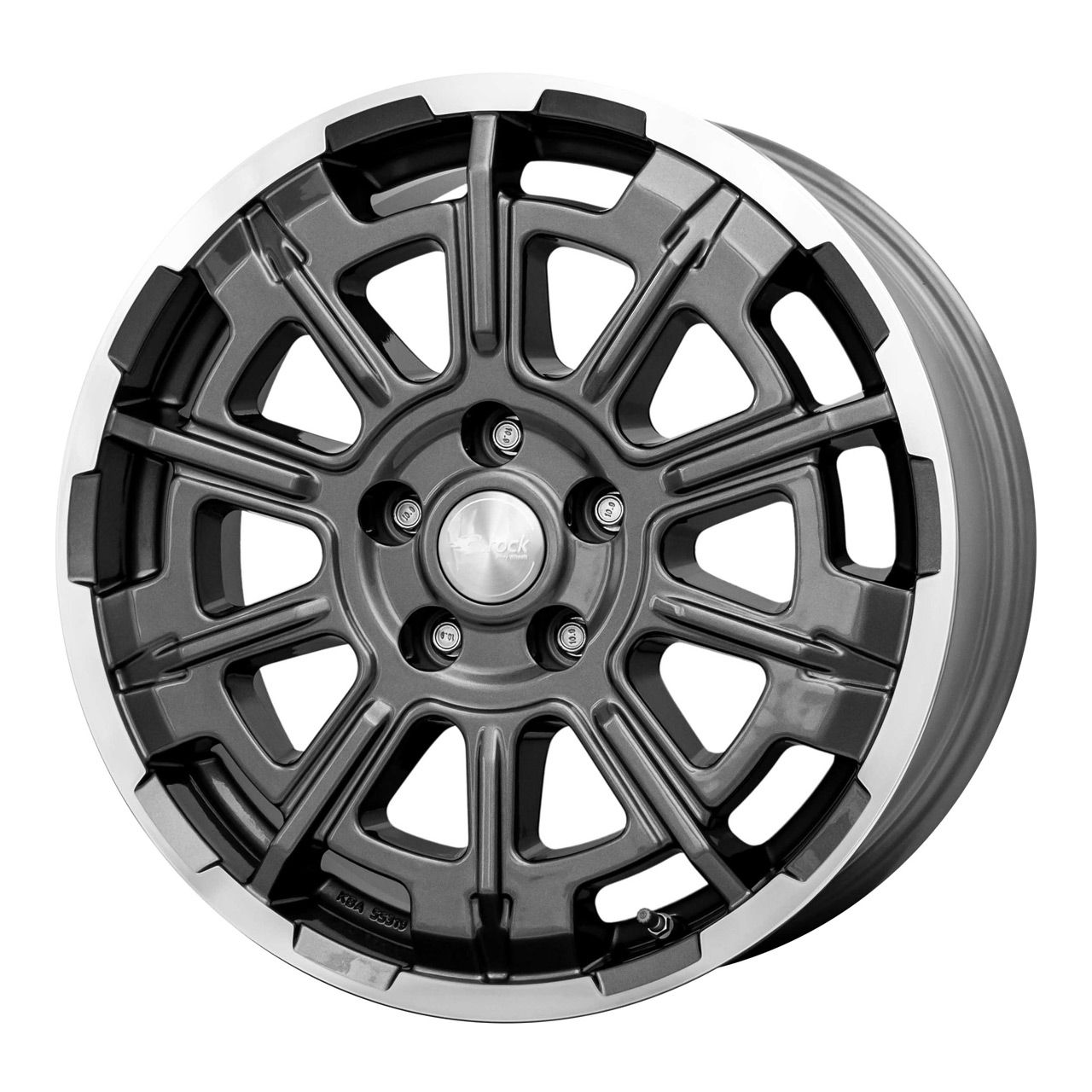 BROCK B45-5L himalaya grey voll-poliert (hgvp) 7.5Jx18 5x130 ET43