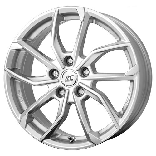 RC-DESIGN RC34 kristallsilber (ks) 7.5Jx19 5x112 ET45.5