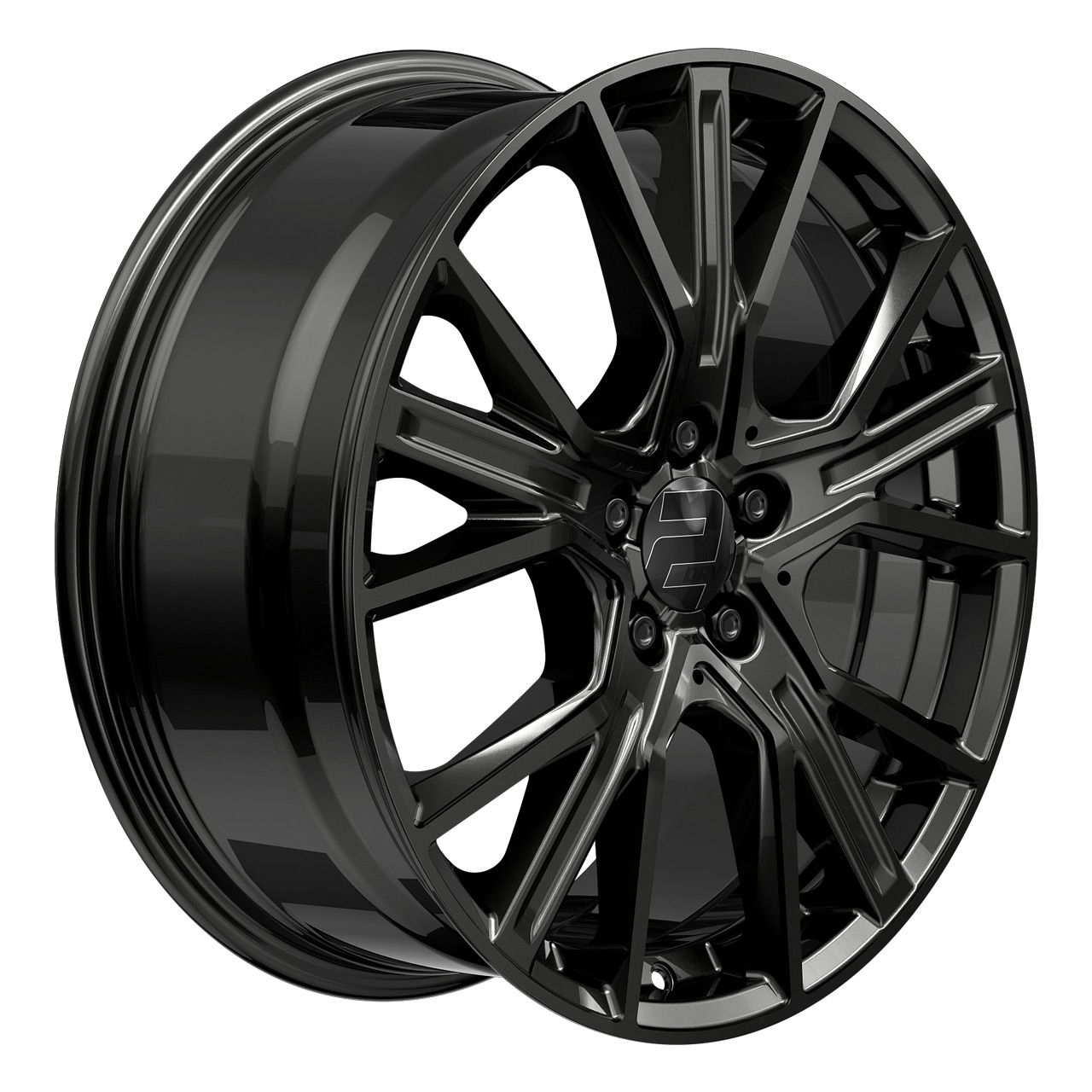WHEELWORLD-2DRV WH34 Dark gunmetal full painted 8.0Jx18 5x112 ET42