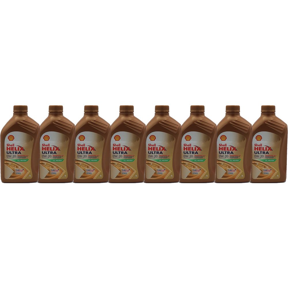 Shell Helix Ultra Professional AV-L 0W-20 8x1 Liter