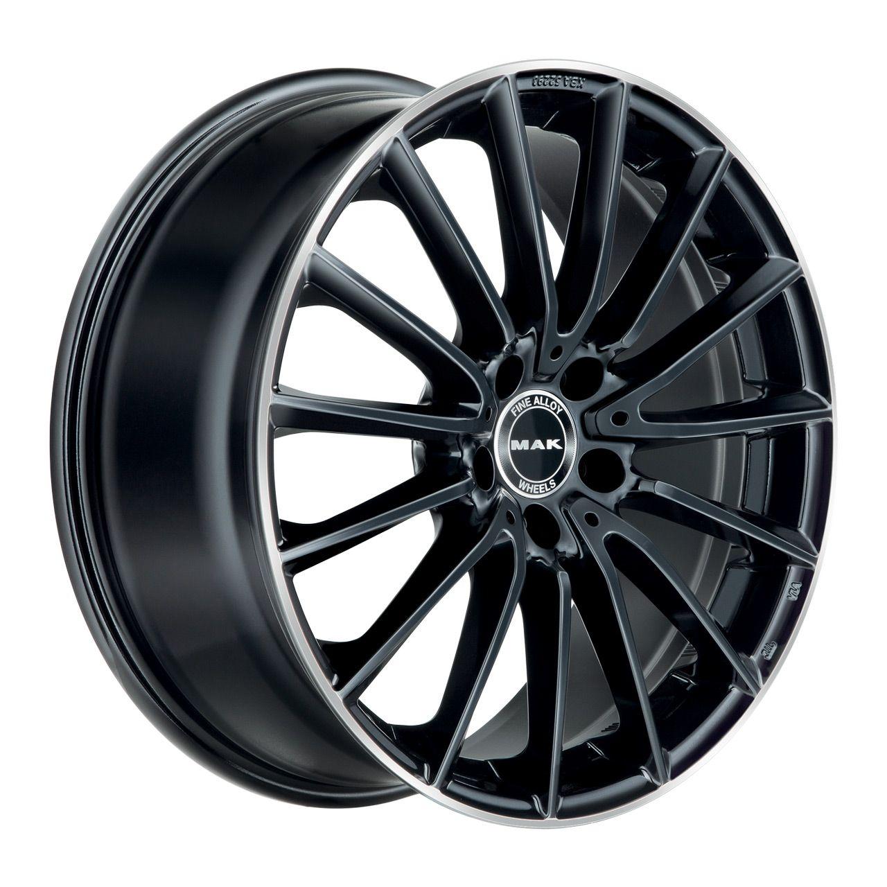 MAK KOMET gloss black mirror ring 9.0Jx20 5x112 ET33