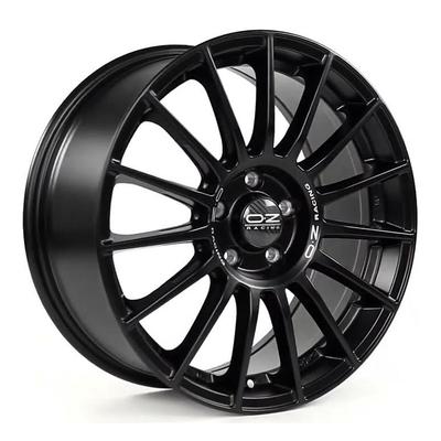 OZ SUPERTURISMO DAKAR matt black + silver lettering 10.5Jx22 5x112 ET52