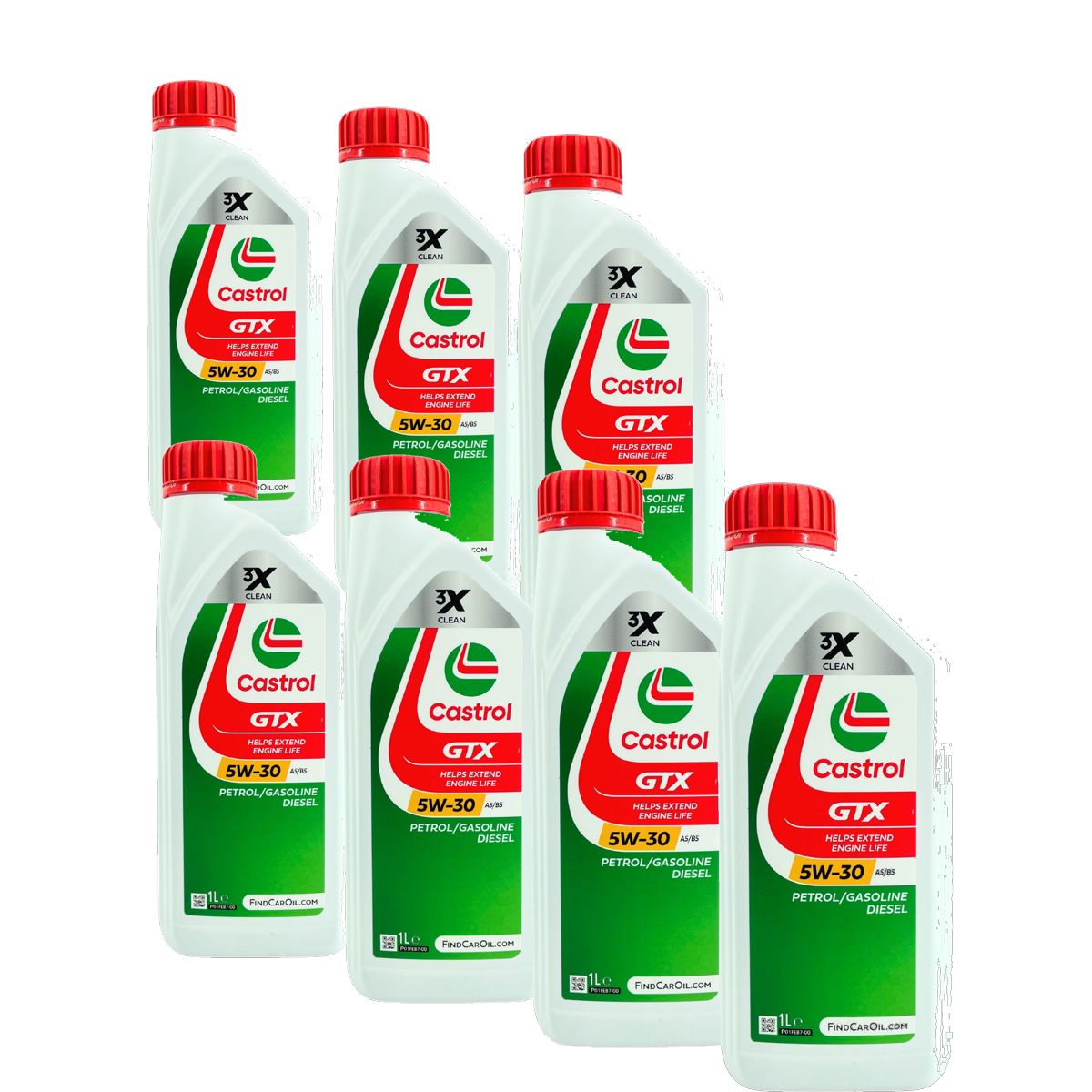 Castrol GTX 5W-30 A5/B5 7x1 Liter