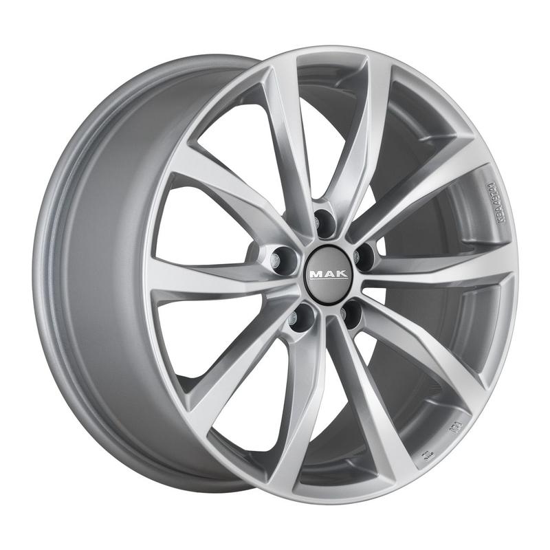 MAK WOLF silber 6.5Jx16 5x108 ET45