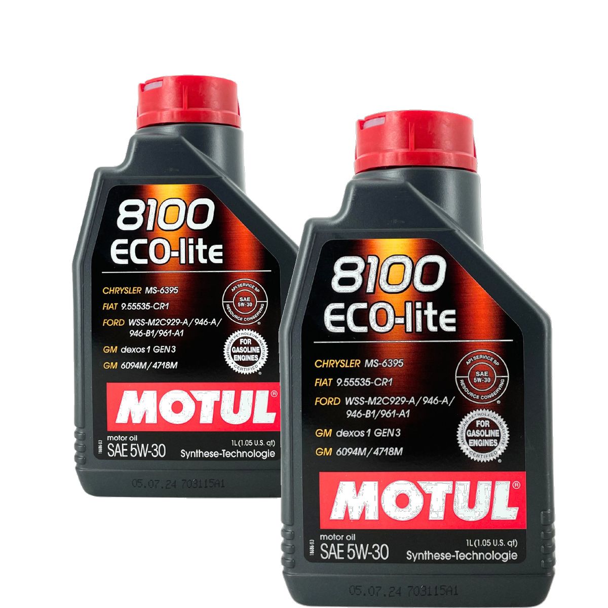 Motul 8100 Eco-lite 5W-30 2x1 Liter