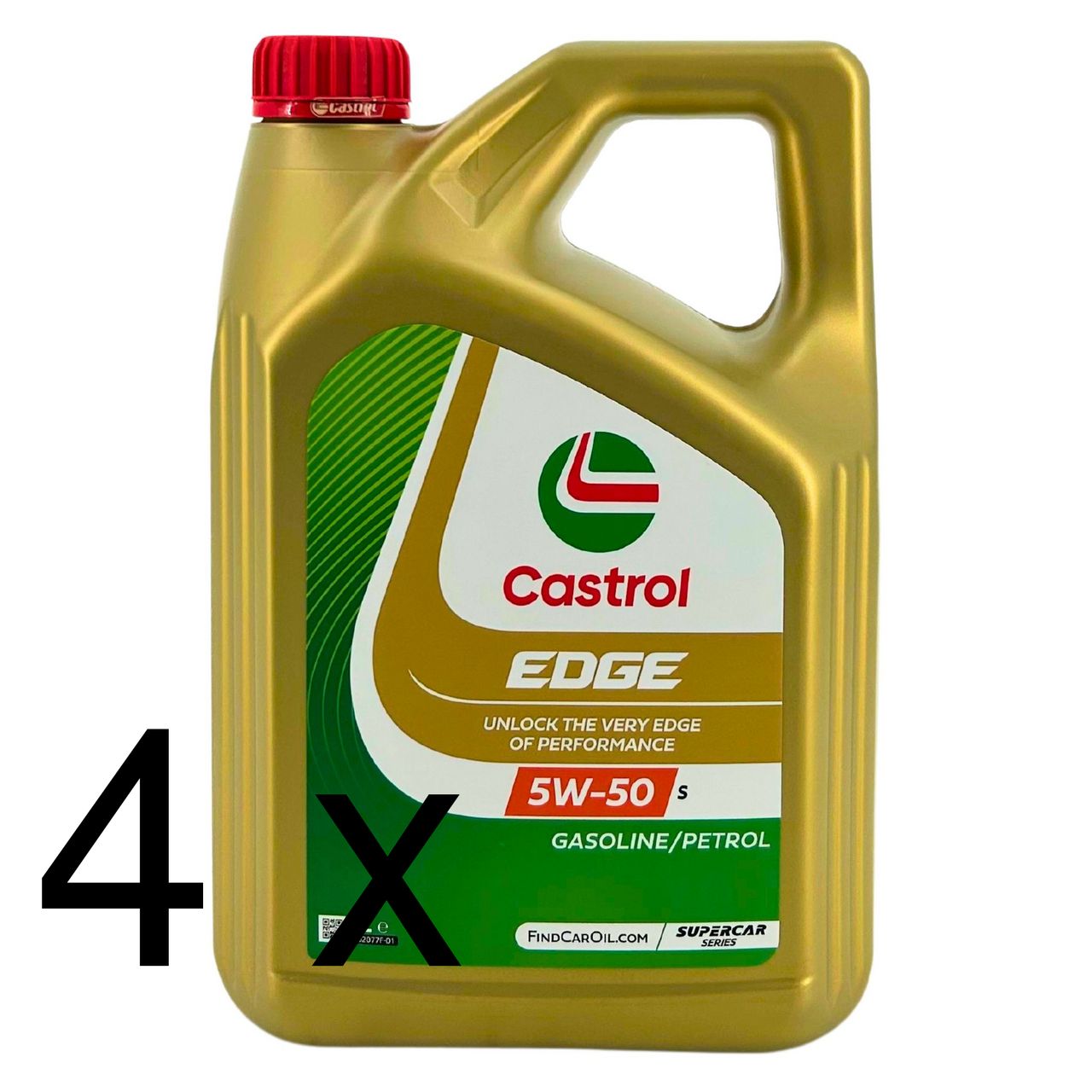 Castrol Edge 5W-50 S 4x4 Liter Castrol Edge 5W-50 S 4x4 Liter