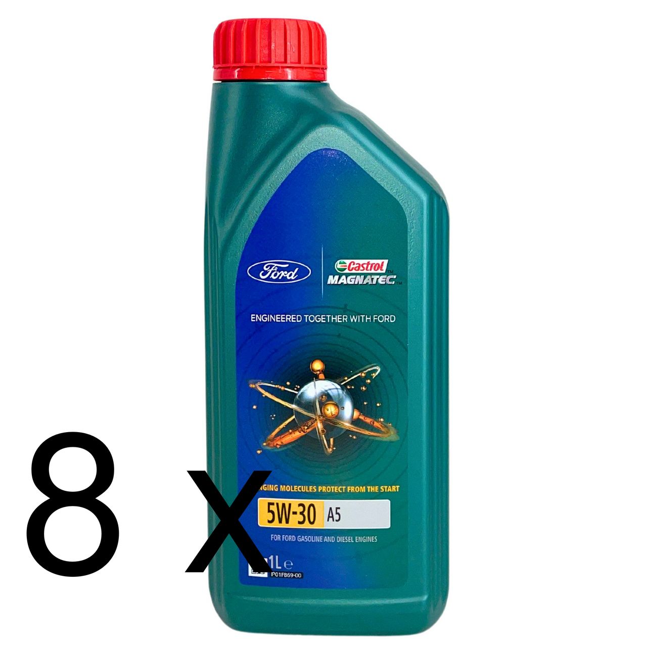Ford Castrol Magnatec 5W-30 A5 8x1 Liter Ford Castrol Magnatec 5W-30 A5 8x1 Liter