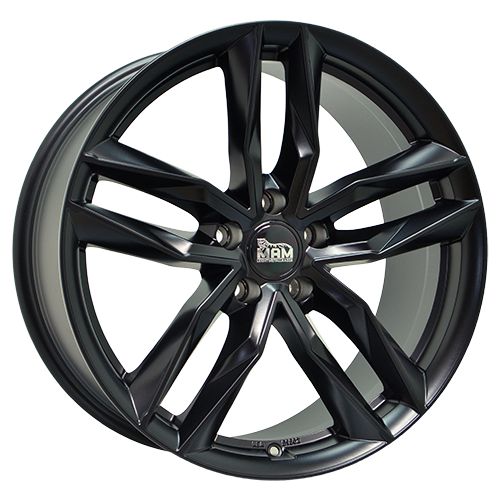 MAM WHEELS MAM RS3 matt black painted 8.0Jx18 5x112 ET45