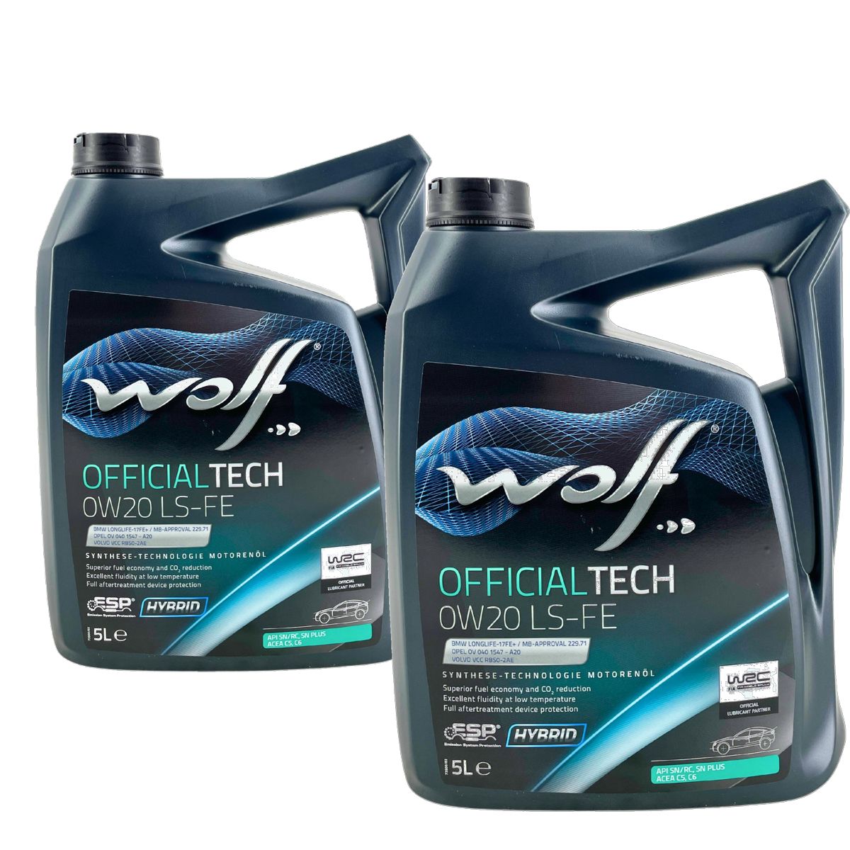 Wolf OfficialTech 0W-20 LS-FE 2x5 Liter