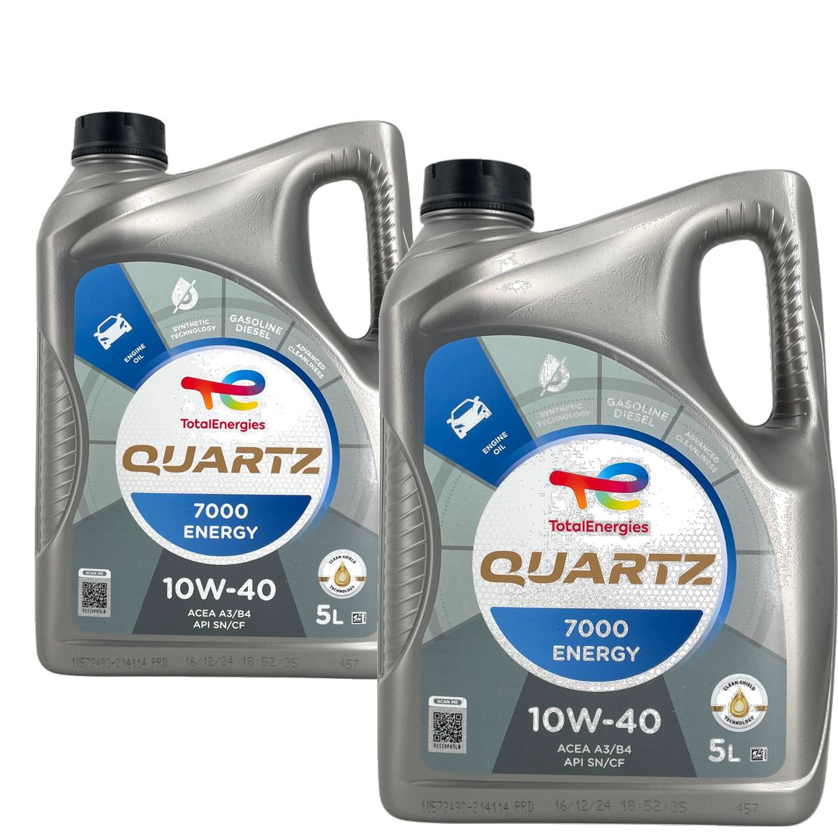 Total Quartz 7000 Energy 10W-40 2x5 Liter