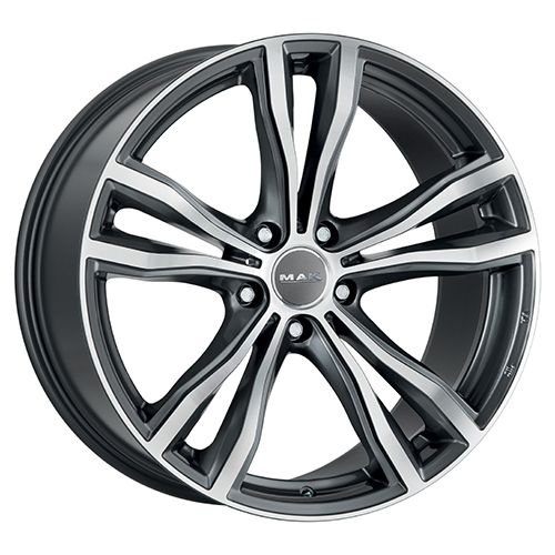MAK X-MODE gun metal mirror face 11.5Jx21 5x112 ET38