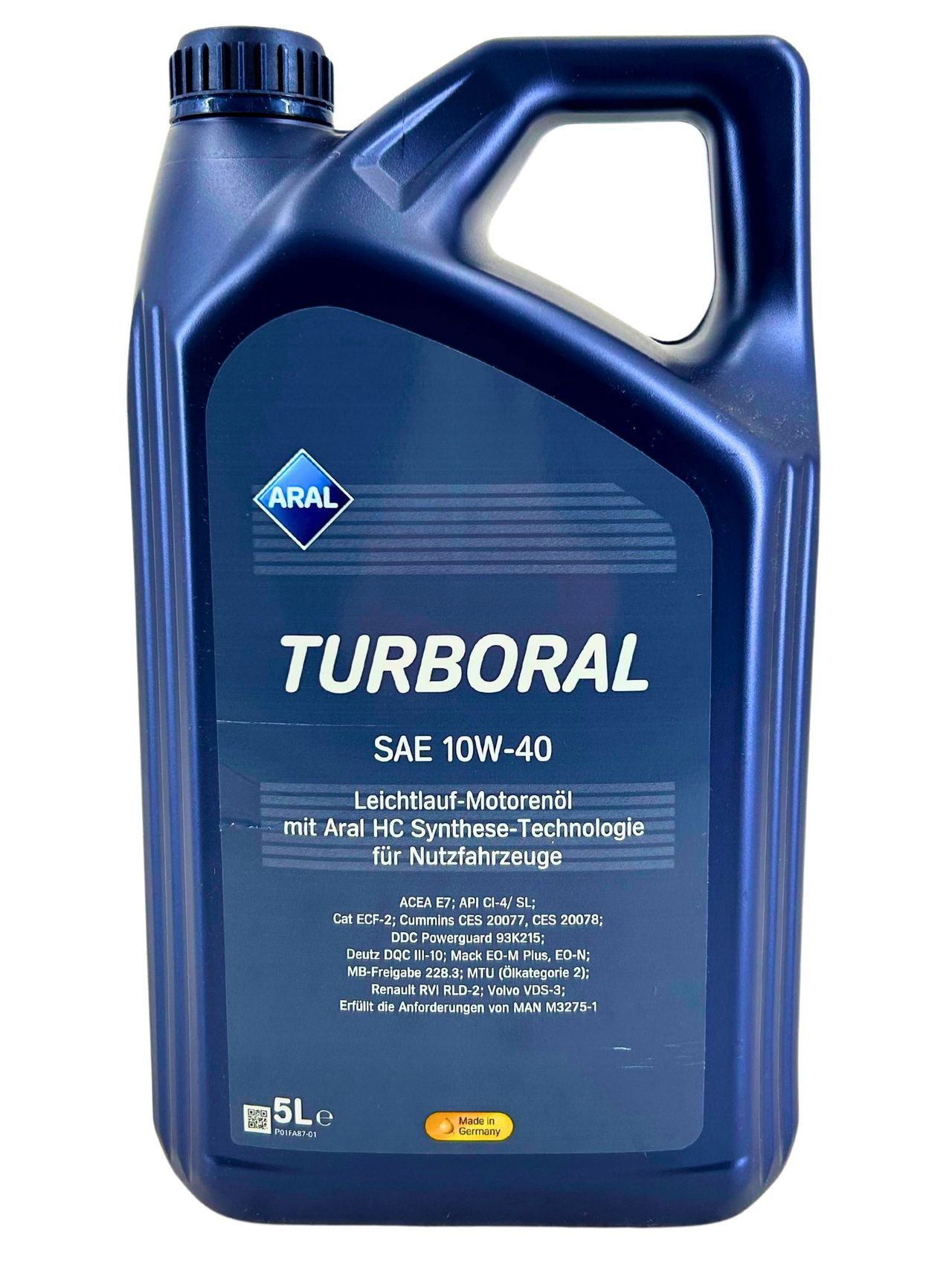 Aral Turboral 10W-40 5 Liter Aral Turboral 10W-40 5 Liter