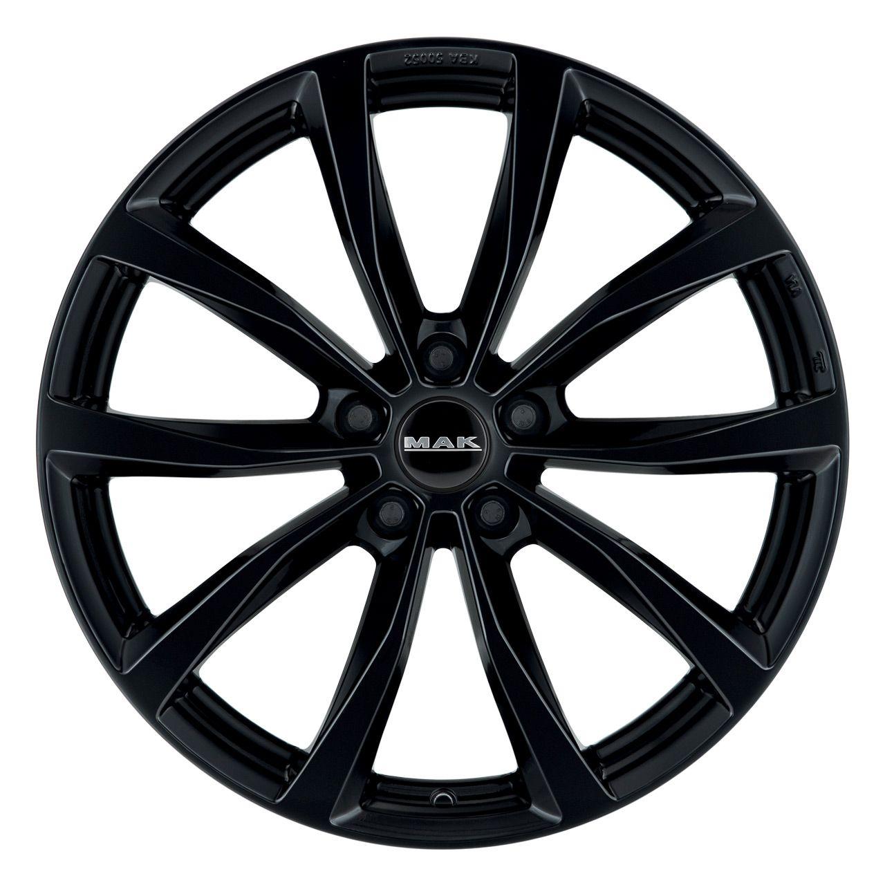 MAK WOLF gloss black 6.5Jx16 5x108 ET45