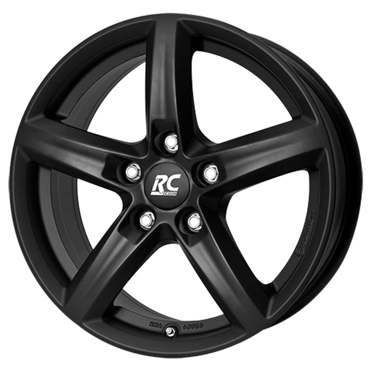 RC-DESIGN RC24 schwarz klar matt (skm) 6.0Jx15 5x112 ET47