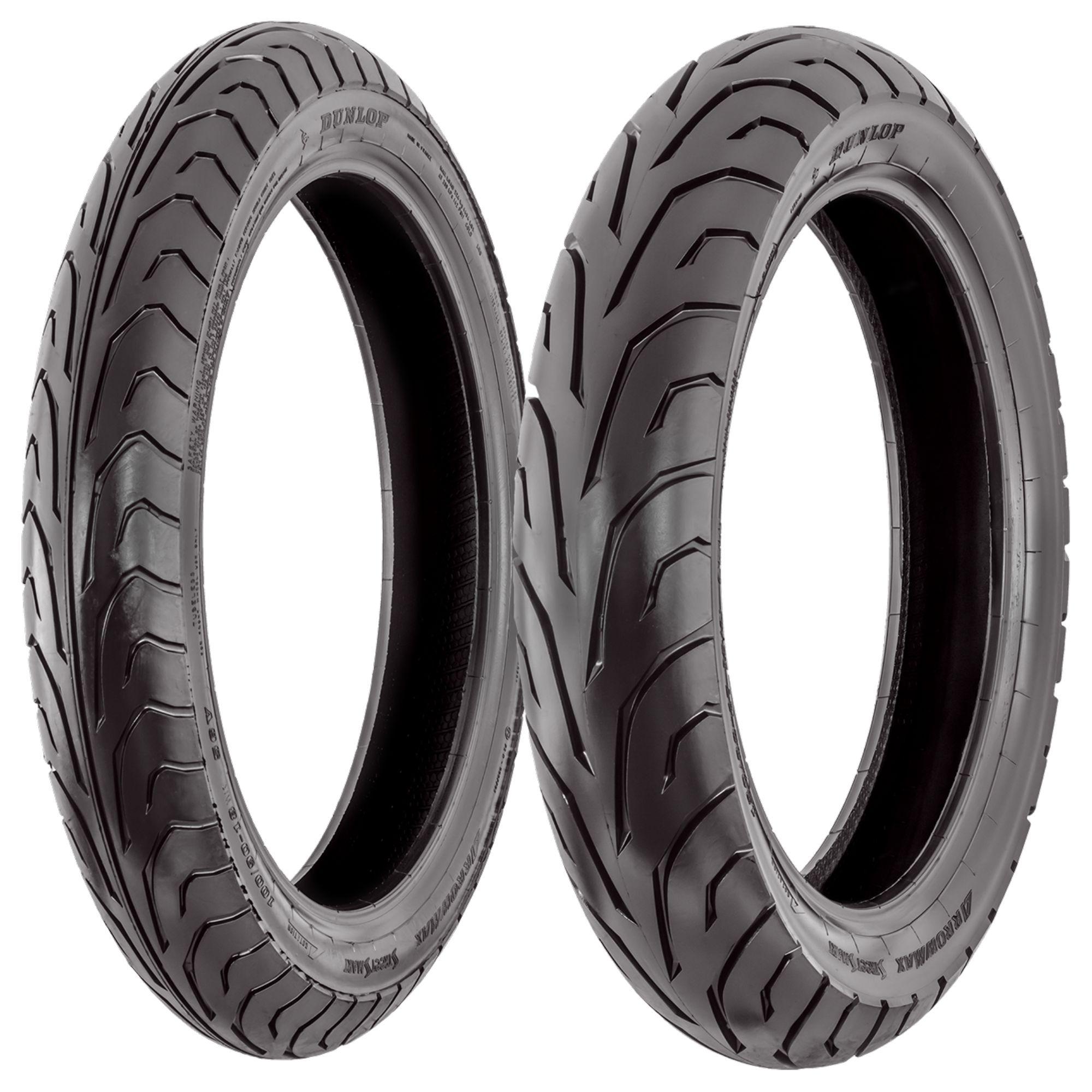 DUNLOP 100/90 - 19 M/C TL 57V ARROWMAX STREETSMART