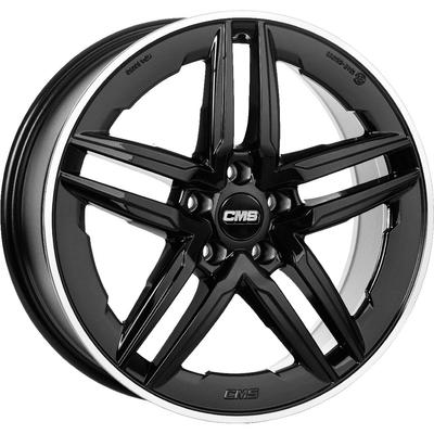 CMS C29-AERO diamant Horn schwarz glanz 8.5Jx19 5x112 ET42