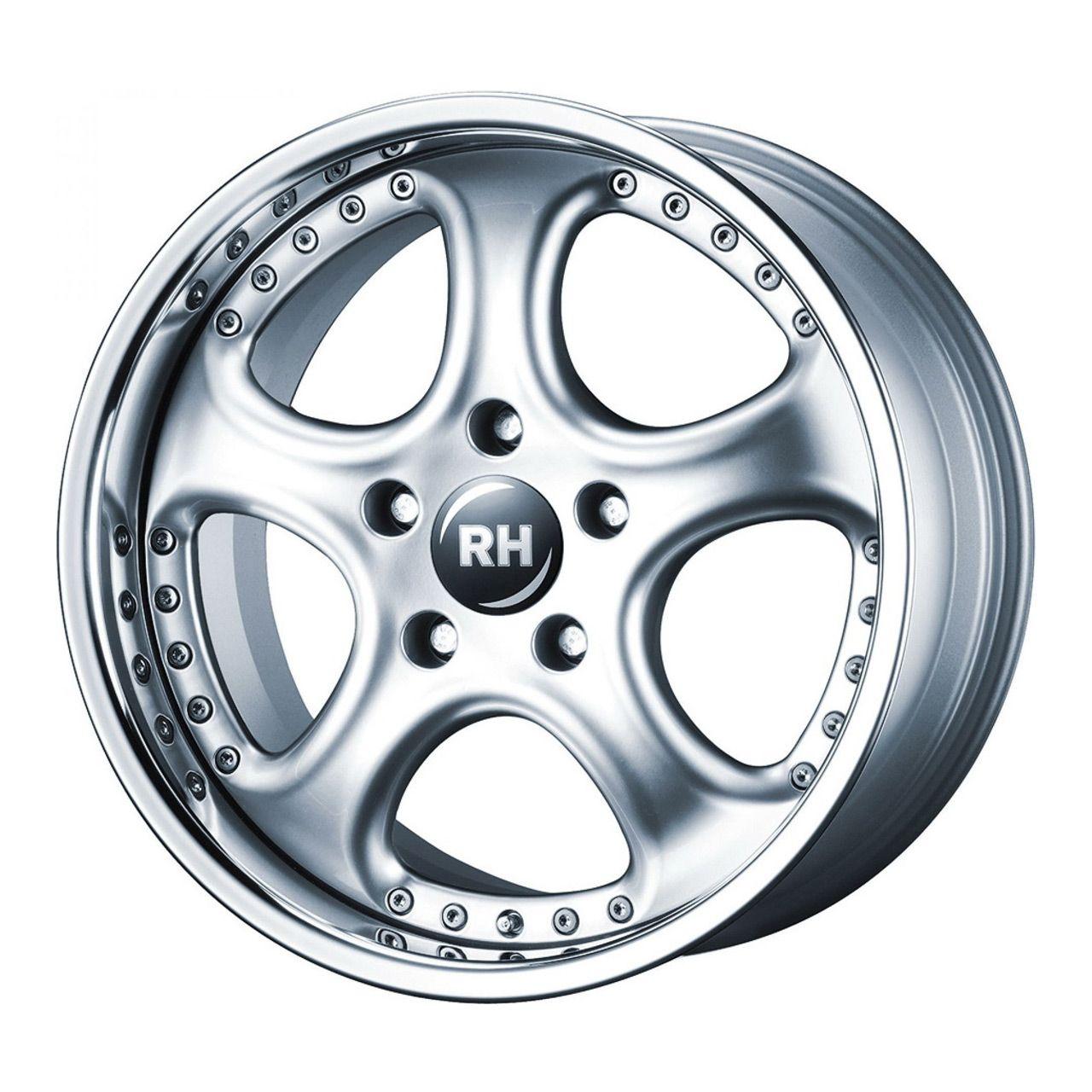 RH AL CUP silber Horn hochglanz poliert 7.0Jx18 5x112 ET41